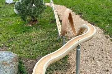 Holzkugelbahn Bild 42